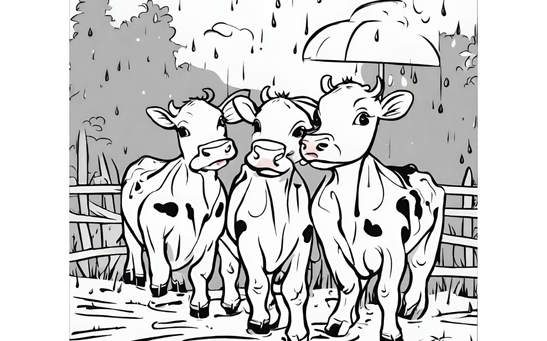 Rainy Day Fun – Dairy Farm Colouring Pack
