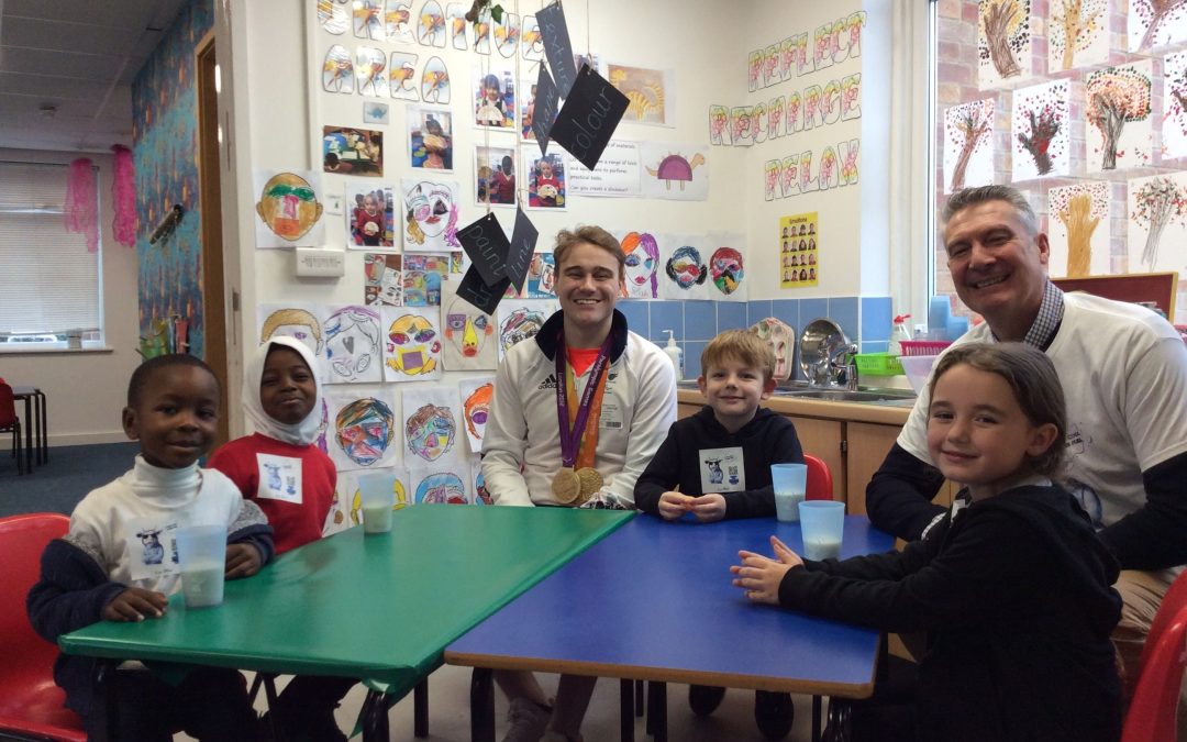 Cool Milk Brings Olympic Inspiration to Primary School Students with Special Visit