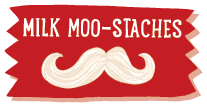 Milk Moo-staches
