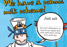 School milk poster